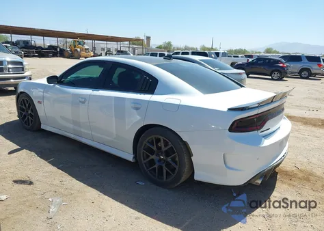 2018 Dodge Charger R/T Scat Pack Rwd z USA, uszkodzony, nr VIN 2C3CDXGJ4JH206822